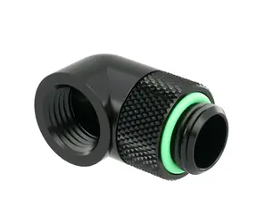 Barrow G1/4 (MF)-Kupplung - 90°-Winkel (TWT90-v2.5) schwarz 
