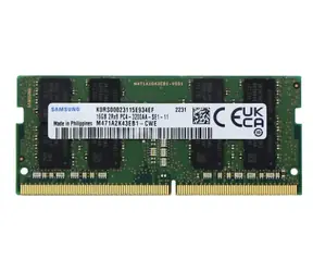 Samsung M471A2K43EB1-CWE 16 GB (1x 16 GB) 3200 MHz / DDR4 / CL22 / 1,2 V / SO-DIMM / Nicht-ECC