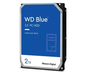 WD Blue 2 TB / Festplatte / 3,5 Zoll / SATA III / 5400 U/min / 64 MB Cache 
