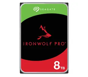 Seagate IronWolf Pro 8 TB / Festplatte / 3,5 Zoll / SATA III / 7200 U/min / 256 MB Cache 