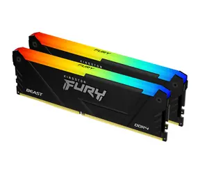 Kingston FURY Beast RGB 32GB (2x16GB) DDR4 3200MHz 1Gx8 / CL16 / DIMM / XMP