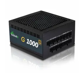 Evolveo G1000 PCIe 5.0 / 1000 W / ATX 3.0 / 80+ GOLD / modulare Verkabelung / aktives PFC / 140 mm