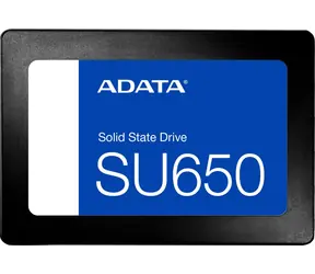 ADATA SU650 1 TB / SSD / 2,5 Zoll / SATA III / Lesen: 520 MBit/s / Schreiben: 450 MBit/s / MTBF: 2 MHz