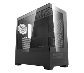 darkFlash DS900 Air schwarz / ATX / ohne Lüfter / 2x USB-A / transparente Seite / ohne Netzteil