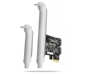 Axagon PCES-SJ2, PCIe-Controller - 2x interner SATA 6G- Port, JMB582, SP & LP