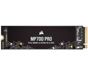 Corsair MP700 Pro 1 TB / M.2 2280 / PCIe Gen5 / Lesen: 11700 MBit/s / Schreiben: 9600 MBit/s / MTBF: 1,6 MHz