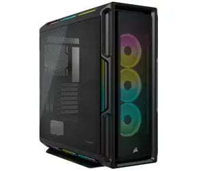 Corsair iCUE 5000T RGB schwarz / E-ATX / 4X USB 3.2 / USB-C / 3x 120mm / ohne Stromquelle / transparente Seite