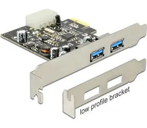 DeLock PCI-E x1 Karte - 2x USB 3.0 A (F)