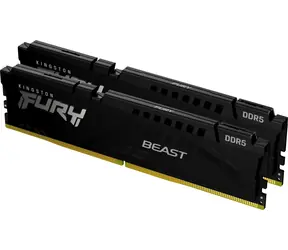 Kingston Fury Beast Black 64 GB (2 x 32 GB) DDR5 6400 MHz / CL32 / DIMM / On-Die ECC / EXPO / 1,4 V 
