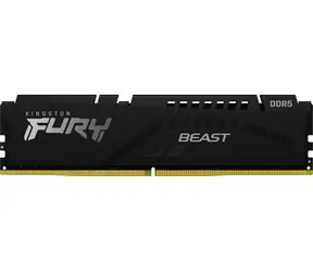 Kingston Fury Beast Schwarz 16 GB (1x 16 GB) DDR5 6800 MHz / CL34 / DIMM / On-Die ECC / EXPO / 1,4 V