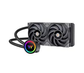 Thermaltake Toughliquid 240 ARGB grau / AIO CPU-Wasserkühler / 2x 120 mm / 2000 RPM @ 22,3 dB / 58,35 CFM