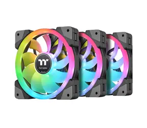 Thermaltake SWAFAN EX12 RGB grau 3 Stück / Lüfter / 120 mm / Hydrauliklager / 2000 U/min bei 32,5 dB / 57,11 CFM