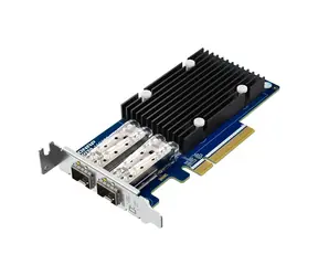QNAP QXG-10G2SF-X710 / Erweiterungskarte / PCIe Gen3 x8 / 2 x SFP+-Ports