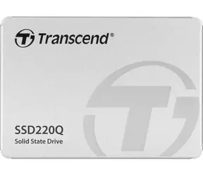 Transcend SSD220Q 500 GB / 2,5 Zoll SATA / RW: 550/500 MBit/s / IOPS: 57.000/59.000 / MTBF 2,0 MHz / 3 Jahre