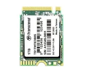 Transcend MTE300S 1 TB / M.2 2230 Gen 3 / RW: 2000/1650 MBit/s / IOPS: 120.000/280.000 / MTBF 2,0 MHz / 5 Jahre
