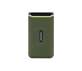 Transcend ESD380C Externe SSD 4 TB grün / USB-C 3.2 Gen 2x2 / R: 2000 MB/s / Schreiben: 2000 MB/s