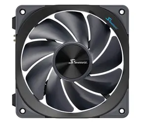 Seasonic MagFlow 1225 PWM 120 mm / 120 mm / Fluid Dynamic Bearing / 33,78 dB bei 2000 U/min / 107,6 m3h / 4-polig