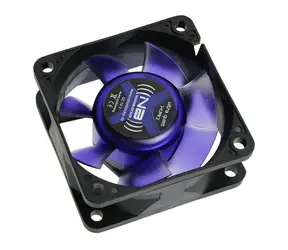 Noiseblocker BlackSilent Fan XR-2 blau / 60 mm / 15 dB bei 2200 U/min / 14,12 CFM / 3-polig