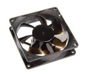 Noiseblocker BlackSilent Pro Fan P-1 schwarz / 80 mm / 15,4 dB bei 1500 U/min / 17,24 CFM / 3-polig