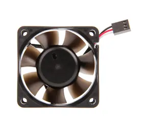 Noiseblocker BlackSilent Pro Fan PR-2 schwarz / 60 mm / 16,8 dB bei 2500 U/min / 17 CFM / 3-polig
