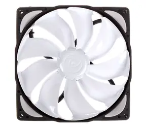 Noiseblocker NB-eLoop Fan B14-PS weiß / 140 mm / 24,28 dB bei 1200 U/min / 83,92 CFM / 4-Pin-PWM