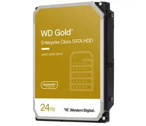 WD Gold WD241KRYZ 24 TB / Festplatte / 3,5 Zoll SATA III / 7.200 U/min / 512 MB Cache / 5 Jahre