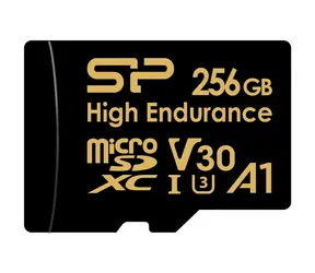 Silicon Power Micro SDXC 256 GB + Adapter / Klasse 10 / UHS-I U3 / V30