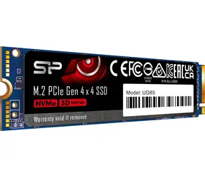 Silicon Power M.2 2280 UD85 250 GB / Interne SSD / PCle Gen 4x4 / Lesen: 3600 MB / Schreiben: 2800 MB