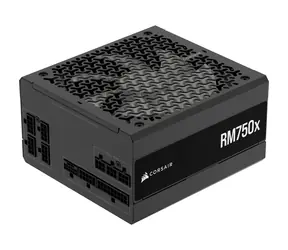 Corsair RM750x (ATX 3.1) schwarz / 750 W / 80PLUS Gold / Vollmodular / 140 mm / Active PFC