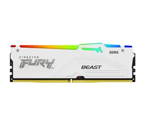 Kingston FURY Beast White RGB 16 GB (1x 16 GB) 6000 MHz / DDR5 / CL36 / DIMM / 1,35 V / EXPO