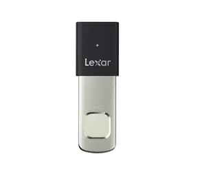 Lexar Fingerprint F35Pro 64 GB / Flash-Disk / USB 3.2 Typ A / Lesen: 300 MB / Schreiben: 150 MB