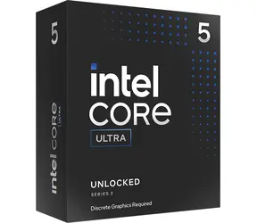 Intel Core Ultra 5 245KF bei 4,2 GHz / TB 5,2 GHz / 14C14T / L3 24 MB / Keine GPU / Arrow Lake / 159 W