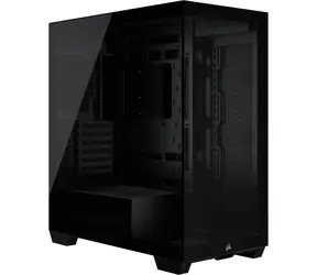 Corsair 3500X schwarz / E-ATX / 2x USB-A 3.2 / 1x USB-C 3.2 / ohne Netzteil / transparente Seite 