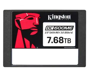 Kingston 7,68 TB SSD DC600ME Enterprise-Serie / 2,5 Zoll / R: 560 MBit/s / B: 530 MBit/s / 5 Jahre