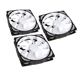 Noiseblocker NB-eLoop Fan B14-3 weiß 3 Stück / 140 mm / 28,9 dB bei 1400 U/min / 104,94 CFM / 3-Pin