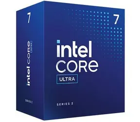 Intel Core Ultra 7 265 bei 2,4 GHz / TB 5,3 GHz / 20C20T / L3 30 MB / Intel Graphics / Arrow Lake / TDP 182 W