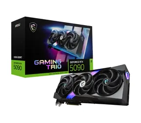 MSI GeForce RTX 5090 GAMING TRIO 32 GB OC / 2497 MHz / 32 GB GDDR7 / 512-Bit / 1x HDMI + 3x DP / 1000 W (16)