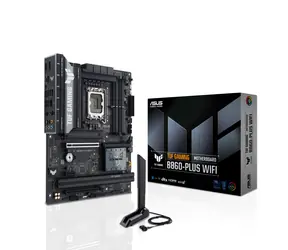 Asus TUF GAMING B860- PLUS WIFI / B860 / LGA 1851 / 4X DDR5 / PCIEx 16 / 2.5GLAN / WLAN / ATX