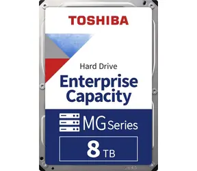 Toshiba Enterprise Capacity MG10 8TB 512e / HDD / 3,5" / SATA 6Gbits / 512MB Cache / CMR / 7.200 U/min / intern / 5 Jahre