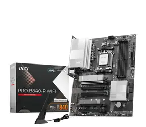 MSI PRO B840-P WIFI / B840 / 4X DDR5 / 1x 2.5GLAN / Wi-Fi 7 / ATX 