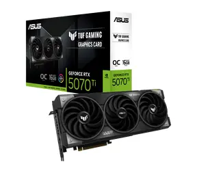 Asus GeForce RTX 5070 Ti TUF GAMING OC 16GB GDDR7 OC16GB / 2588MHz / 16GB GDDR7 / 256-bit / 2x HDMI + 3x DP / 850W (16)