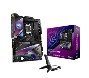 ASRock Z890 Nova WiFi / Z890 / LGA 1851 / 4X DDR5 / PCIex16 / 1x5GLAN / 1x2.5GLAN / ATX