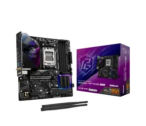 ASRock B850M Riptide WiFi / AMD B850 / DDR5 / SATA III / USB 3.2 / 2.5GLAN / Wi-Fi 7 / sc.AM5 / mATX