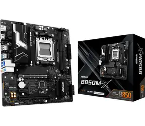 ASRock B850M-X / AMD B850 / DDR5 / SATA III / USB 3.2 / 2,5-GLAN / sc.AM5 / mATX / Kundendienst