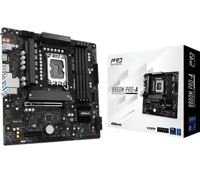 ASRock B860M Pro-A / B860 / LGA 1851 / 4X DDR5 / PCIEx 16 / 2,5GLAN / mATX