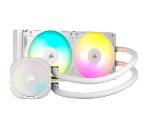 Corsair NAUTILUS ARGB weiß / 2x 120mm / 34dB / 300-2100 U/min / 74,4CFM / Intel + AMD