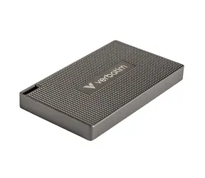 Verbatim Metal Mini Externes SSD-Laufwerk 1 TB schwarz / USB-C 3.2 Gen 2x2 / R: 2000 MB/s / W: 1750 MB/s   