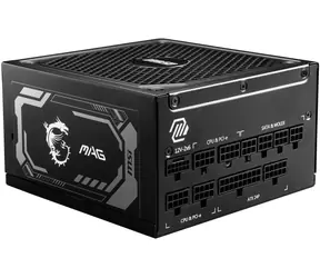 MSI MAG A1000GL PCIE5 schwarz / 1000W / 135mm / ATX3.1 / aktives PFC / 80PLUS Gold 