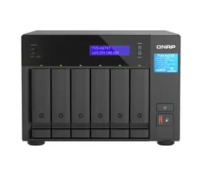 QNAP TVS-h674T-i5-32G / 6x HDD / i5-12400 2,5 GHz / 32 GB DDR4 / 6x 3,5"&2,5" SATA / 2x2,5GLAN
