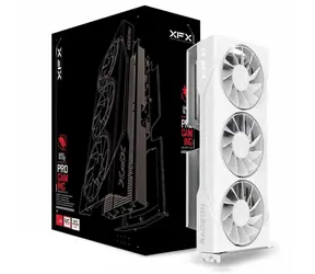 XFX Radeon RX 9060 XT SWIFT Triple Fan Weiß OC 16GB / 3320MHz / 16GB GDDR6 / 1x HDMI + 2x DP / 550W (8)